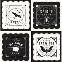 Sophisticated Halloween Pillows, Fabric Project Panel 36