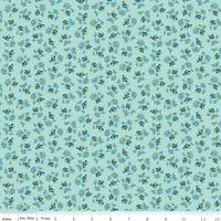 Clearance - 1/2 Yard Flat Fold - Honeycomb Hill by the Yard Quilting Cotton features florals, beehives, bees, honeycombs, and gingham