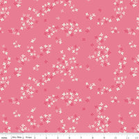 Clearance - 1/2 Yard Flat Fold - South Hill Navy Collection Quilting Cotton by Fran Gulick, Riley Blake Designs