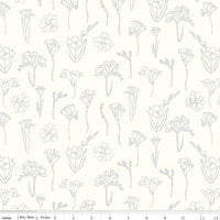 Clearance - 1/2 Yard Flat Fold - South Hill Blush Collection Quilting Cotton by Fran Gulick, Riley Blake Designs