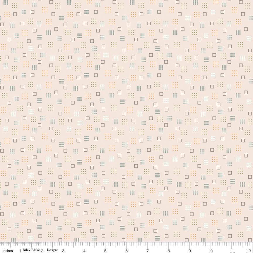 Low Volume Fat Quarter Bundle, 8 Pieces, Autumn Collection, Lori Holt