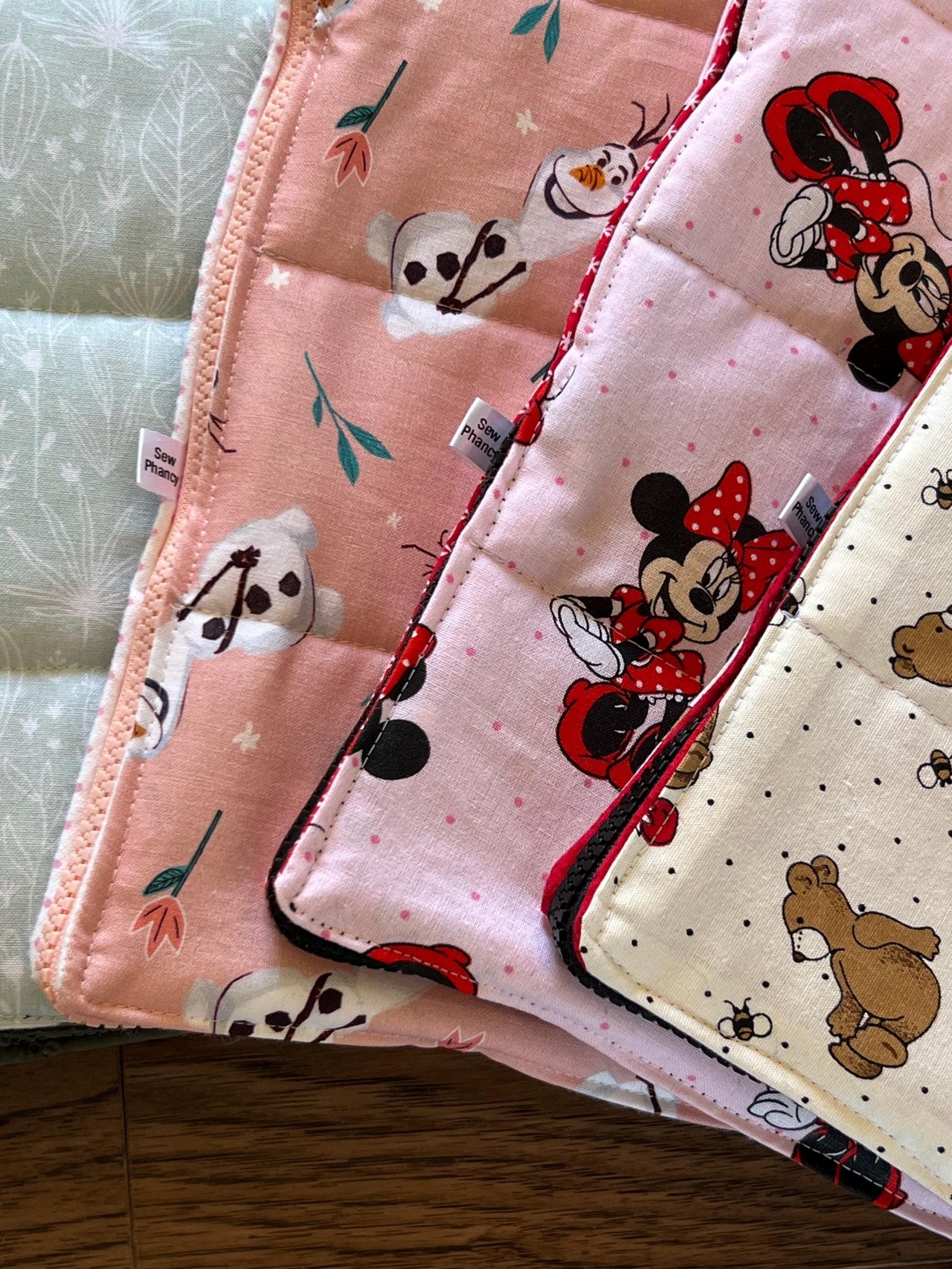 18 inch Doll Sleeping Bag Set - Green & Buffalo Check - Includes Weekend Bag, Pillow, and Pillow Case, Handmade Gift for Kids or Collectors