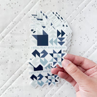 I Still Play With Blocks Stickers Blue