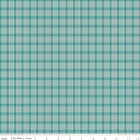 1/2 Yard - Gentler Times Cozy Whippersnapper, Blue Quilting Cotton – Lori Holt for Riley Blake