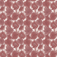 1/2 Yard Flat Fold - Evening on the Prairie Sunflower Dusty Rose