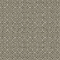 1/2 Yard Flat Fold - Evening on the Prairie Geo Floral Green, Designer Quilting Cotton