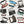 Press On: Iron Toss - Multicolored Vintage Irons - 1/2 Yard Flat Fold - by J. Wecker Frisch for Riley Blake Designs