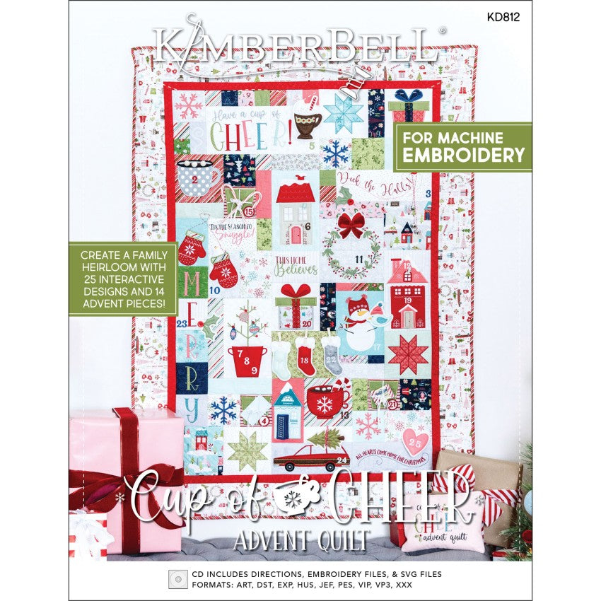 Cup of Cheer Advent Quilt