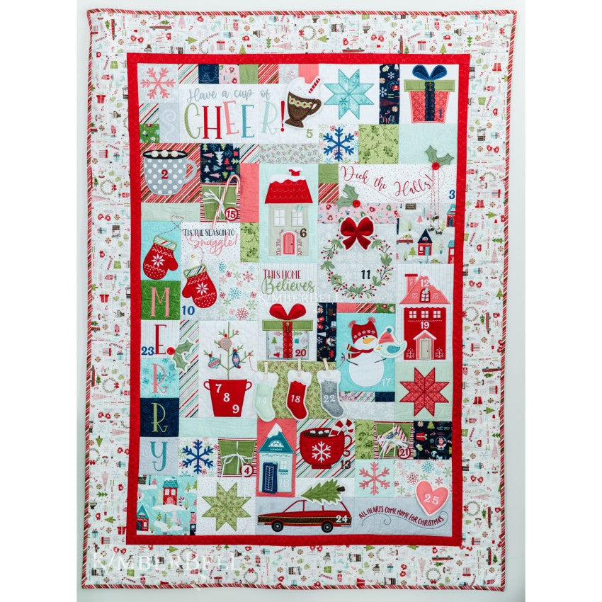 Cup of Cheer Advent Quilt