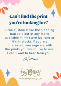 Unicorns/ Pink Flannel - 18 inch Doll Sleeping Bag with Pillow and Pillow Case