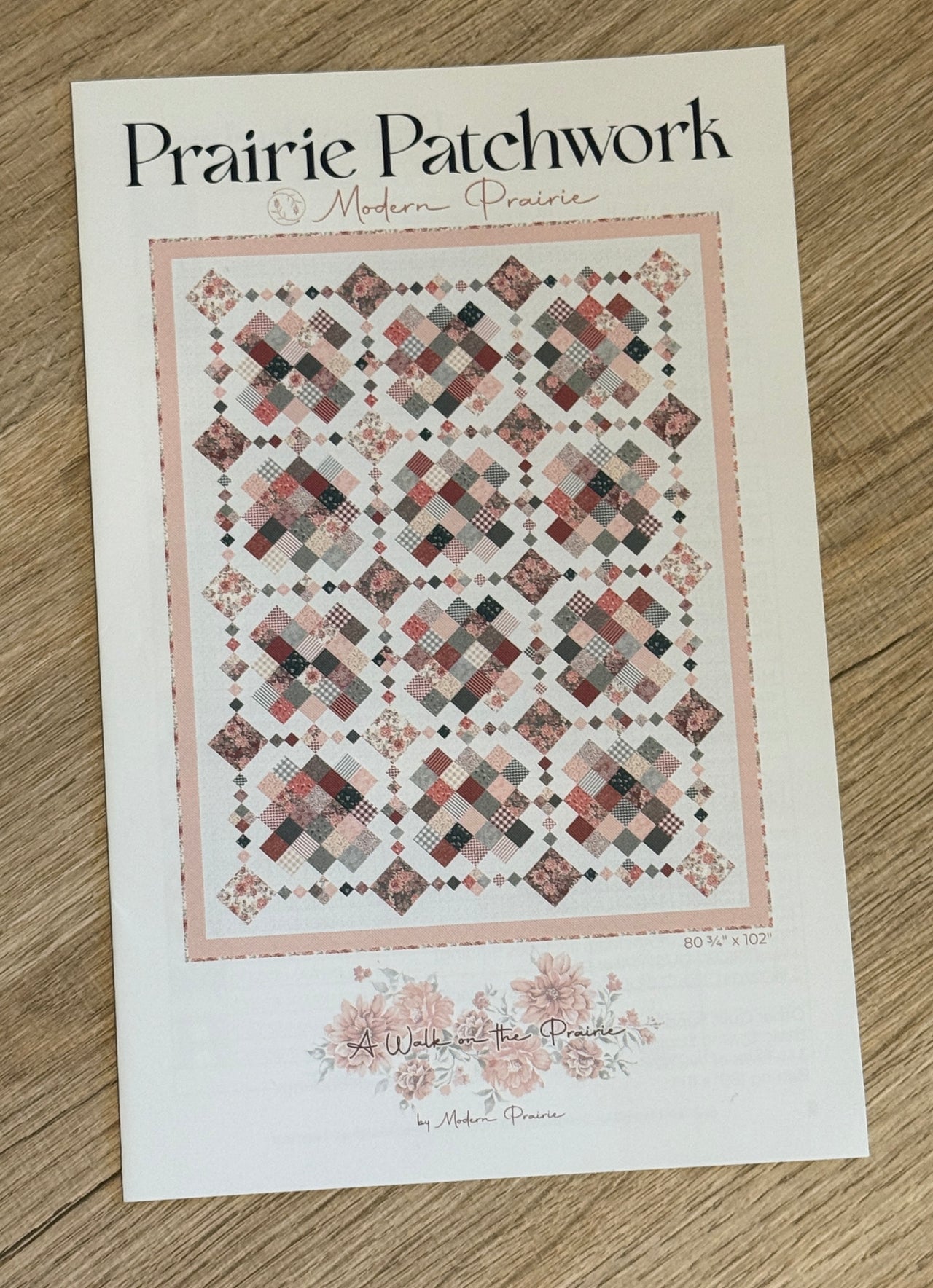 Modern Prairie Prairie Patchwork Quilt Pattern