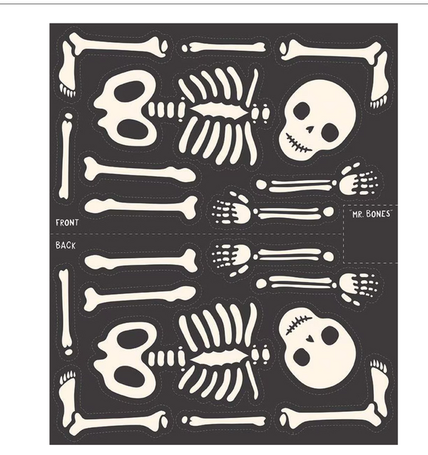 Hey Pumpkin Mr. Bones Jr. Project Panel by Riley Blake Designs