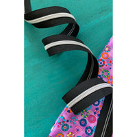 Black Zipper Tape with Nickel Teeth #5