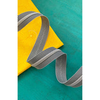 Black Stripe Zipper Tape with Nickel Teeth #5