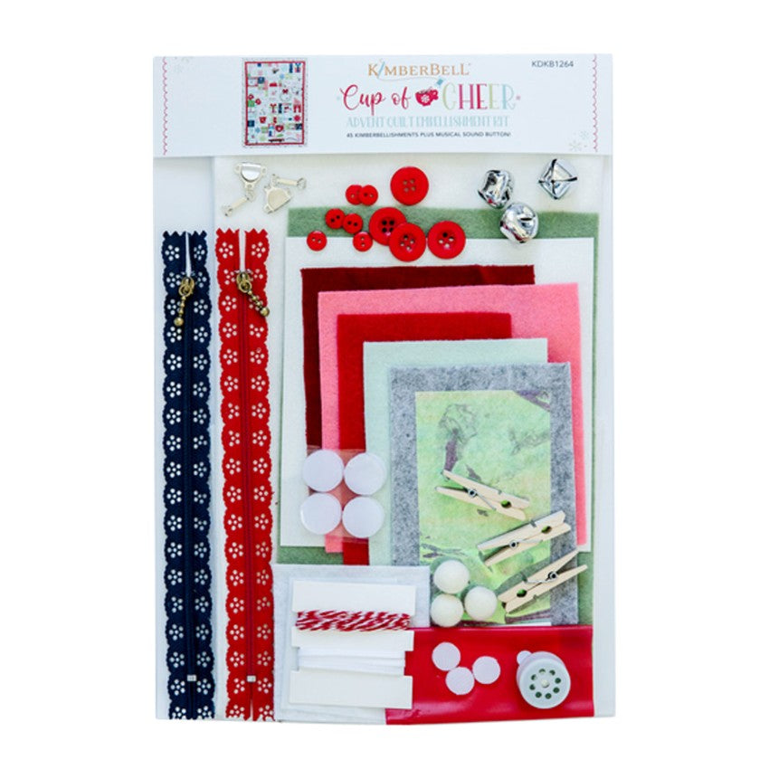 Cup of Cheer Advent Quilt Embellishment Kit