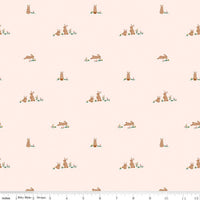 1/2 Yard - Sweet Cotton Tales Flopsy Fields Blush Quilting Cotton – Riley Blake Designs