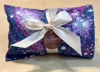 Galaxy/White - 18 inch Doll Sleeping Bag with Pillow and Pillow Case