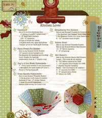 Kitchen Love Pattern by Bee in My Bonnet, Lori Holt