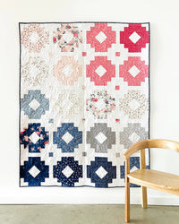 Clearance - Solstice Lights Quilt Pattern by Fran Gulick of Cotton and Joy, Goes with South Hill Collection