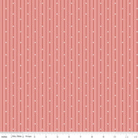 Clearance - 1/2 Yard - Albion Stripes Rose Designer Quilting Cotton from Riley Blake Designs