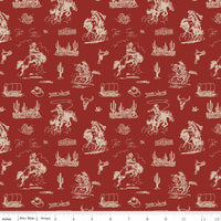 John Wayne Courage Licensed Quilting Cotton from Riley Blake Designs
