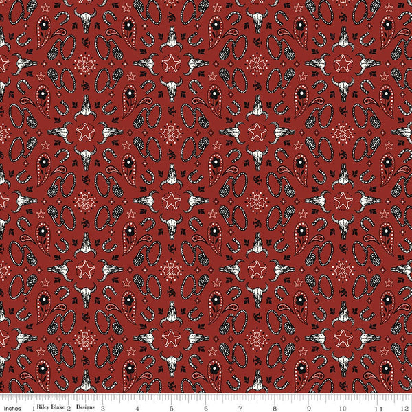 John Wayne Courage Licensed Quilting Cotton from Riley Blake Designs