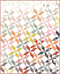 Peaceful Pinwheels Quilt Pattern by Minki Kim