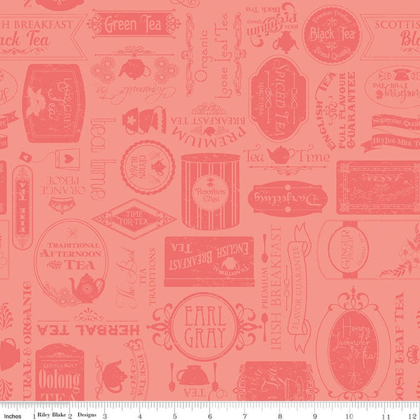 Clearance - 1/2 Yard - Afternoon Tea Designer Quilting Cotton from Riley Blake Designs