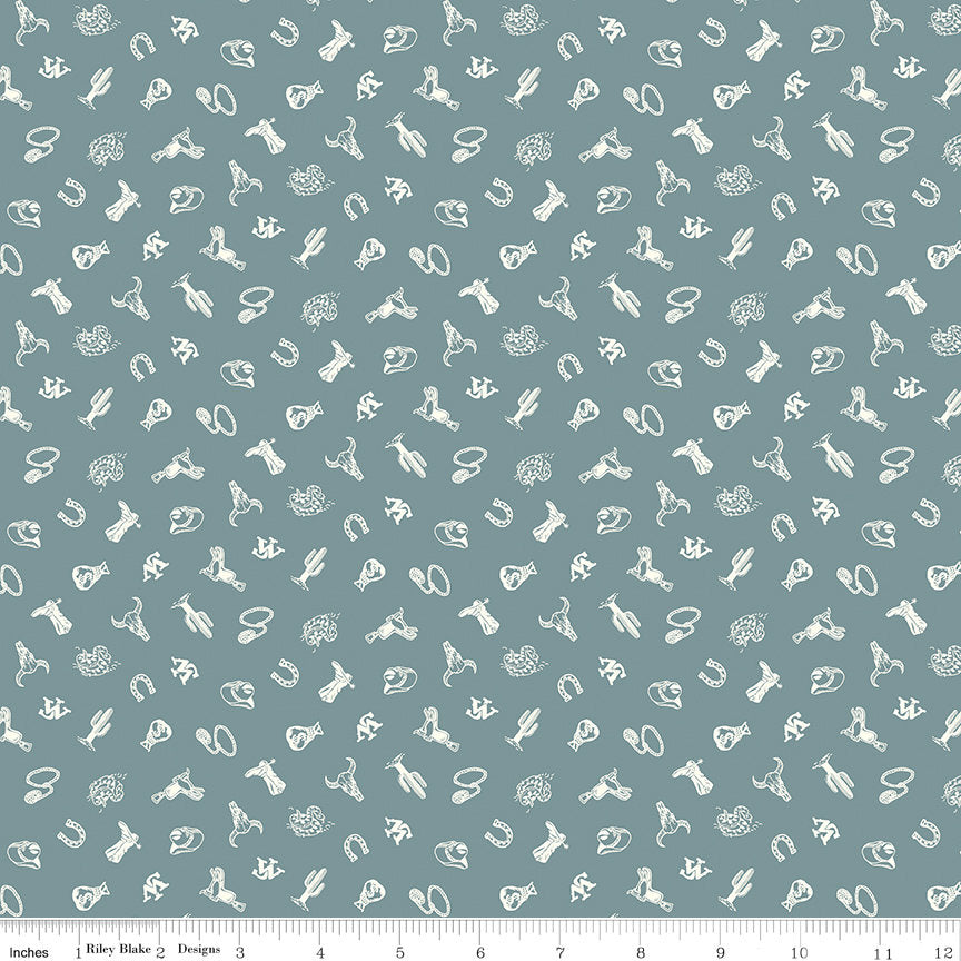 John Wayne Courage Licensed Quilting Cotton from Riley Blake Designs