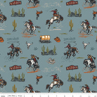 John Wayne Courage Licensed Quilting Cotton from Riley Blake Designs