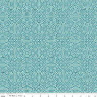 1/2 Yard Stitch Crochet Cottage Designer Quilting Cotton by Lori Holt for Riley Blake Designs