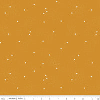 1/2 Yard Dainty Daisy Butterscotch Basics Quilting Cotton for Riley Blake Designs
