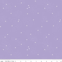 1/2 Yard Dainty Daisy Lilac Basics Quilting Cotton for Riley Blake Designs