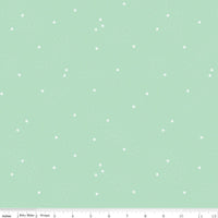 1/2 Yard Dainty Daisy Mint Basics Quilting Cotton for Riley Blake Designs