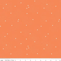1/2 Yard Dainty Daisy Pumpkin Basics Quilting Cotton for Riley Blake Designs
