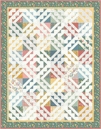 Cascade Falls Quilt Pattern, Fat Quarter Friendly