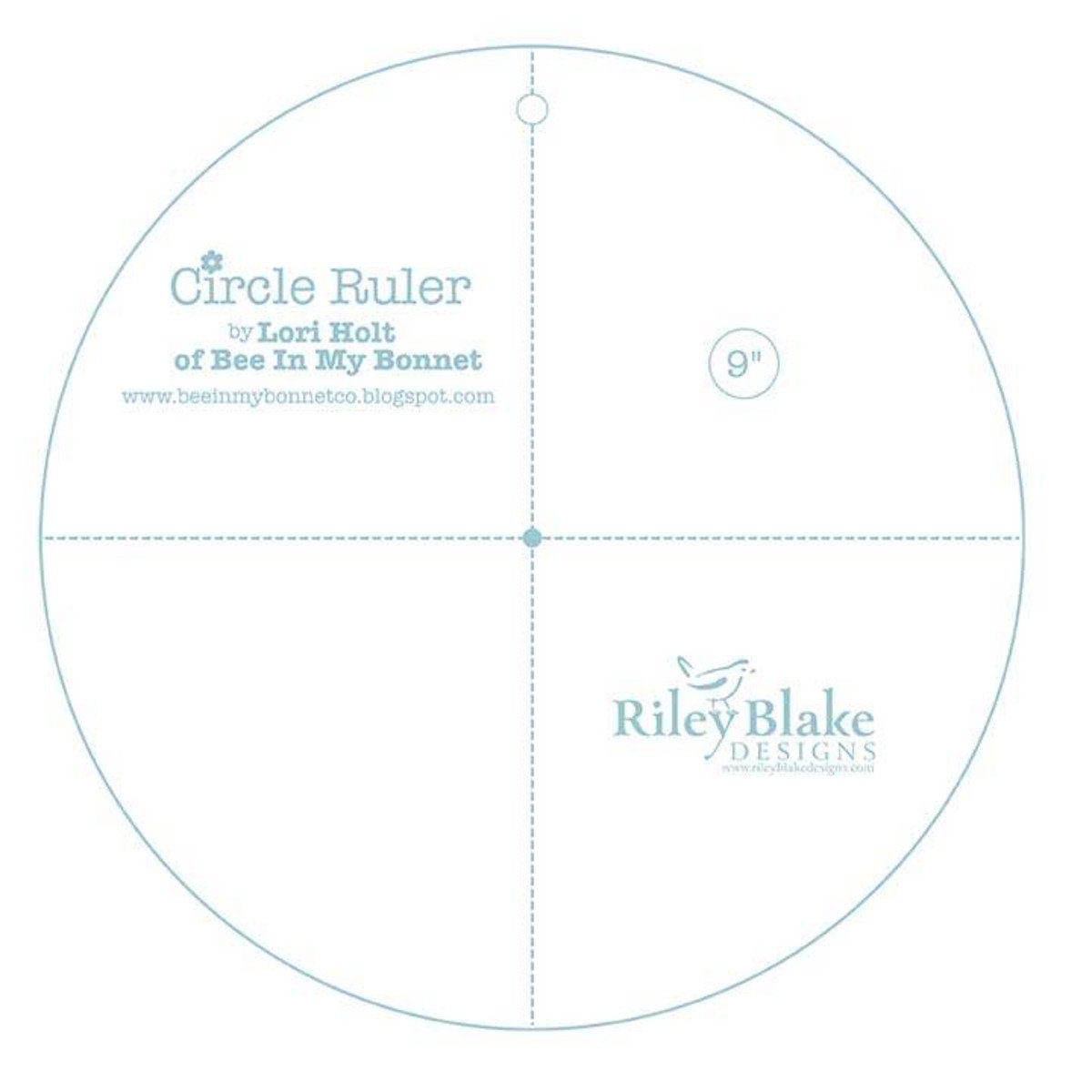 Lori Holt Circle Ruler Set - 2", 4", 6", 9"