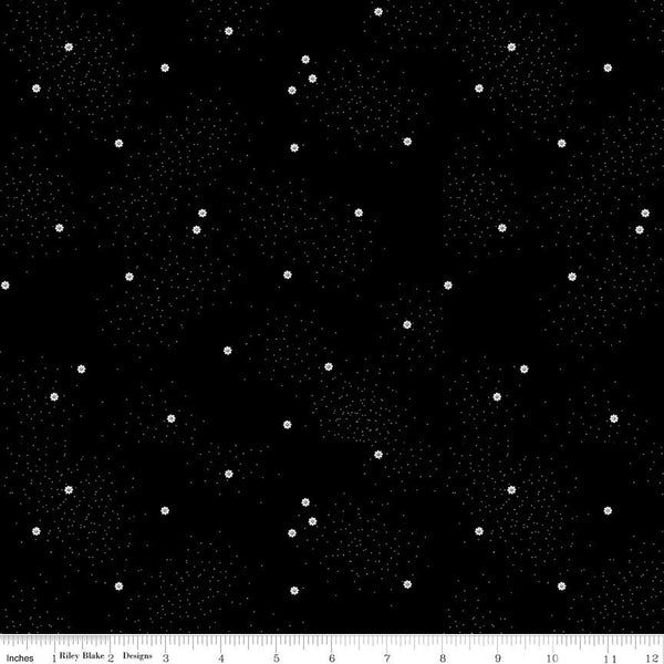1/2 Yard Dainty Daisy Licorice Basics Quilting Cotton for Riley Blake Designs