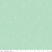 1/2 Yard Dainty Daisy Mint Basics Quilting Cotton for Riley Blake Designs