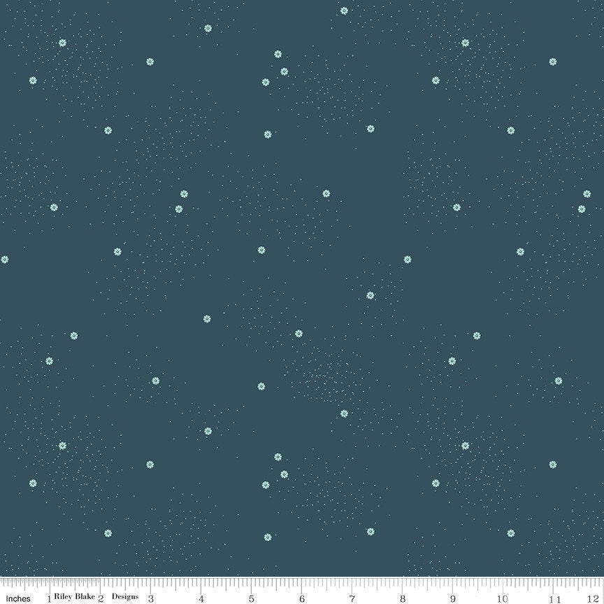 1/2 Yard Dainty Daisy Stargazer Basics Quilting Cotton for Riley Blake Designs