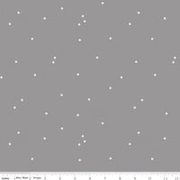 1/2 Yard Dainty Daisy Gray Basics Quilting Cotton for Riley Blake Designs