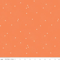 1/2 Yard Dainty Daisy Pumpkin Basics Quilting Cotton for Riley Blake Designs