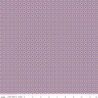 Fat Quarter Purple Taffy Sunflowers Designer Quilting Cotton, Autumn Collection by Lori Holt for Riley Blake Designs