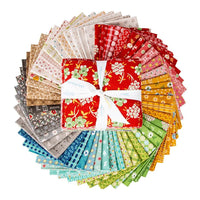 Let's Make A Snowman, Shapes, Fabric, or Quilt Kit by Lori Holt featuring Hometown Holiday