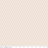 1/2 Yard or Fat Quarter Autumn Latte Stitch Designer Quilting Cotton, Autumn Collection by Lori Holt for Riley Blake Designs