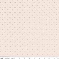 1/2 Yard Autumn Latte Maple Designer Quilting Cotton, Autumn Collection by Lori Holt for Riley Blake Designs