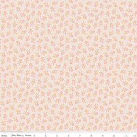 1/2 Yard or Fat Quarter, Off-White Latte Perennial, Designer Quilting Cotton, Autumn Collection by Lori Holt for Riley Blake Designs