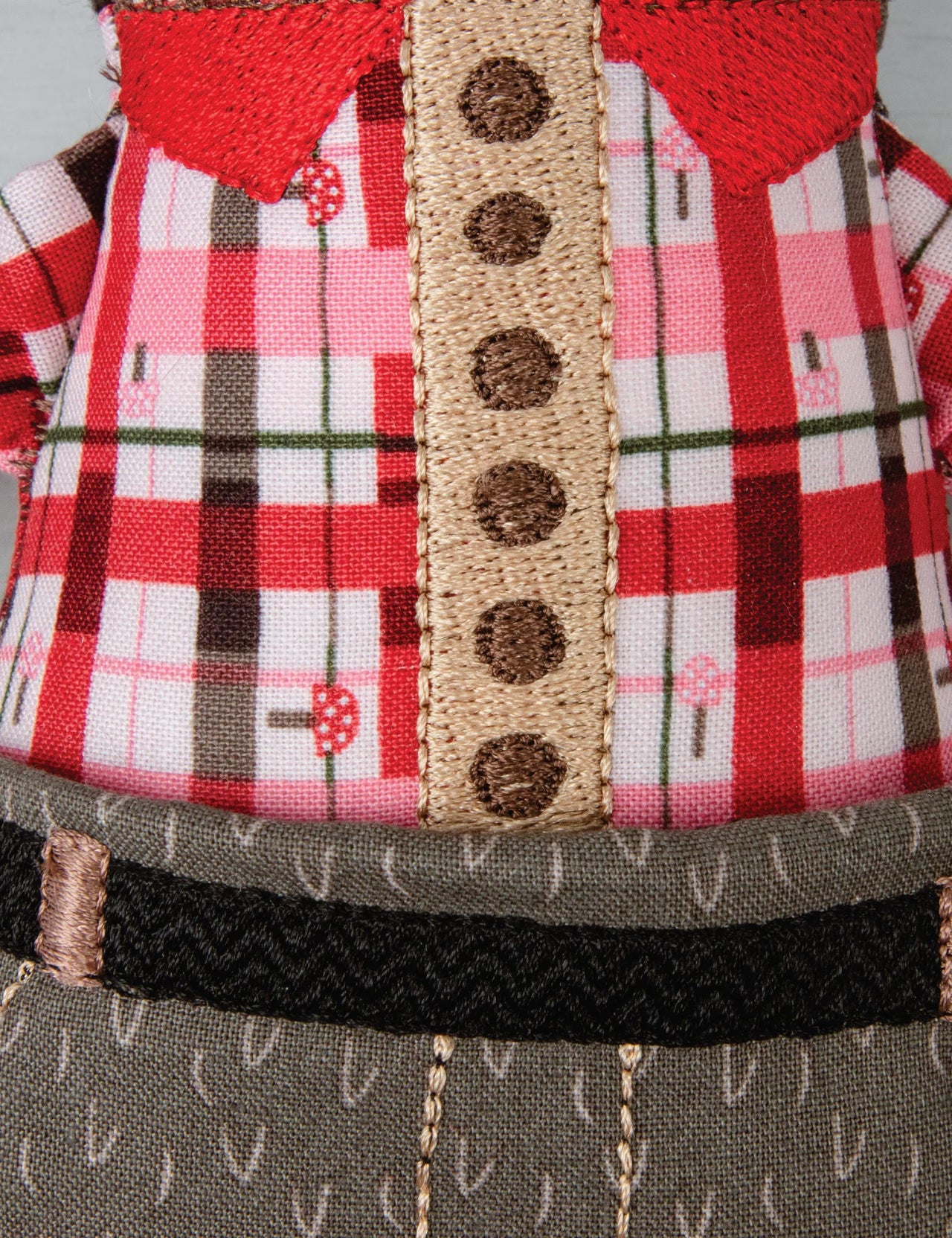 Red Riding Hood & Friends Dolls Machine Embroidery USB by Jennifer Long of Sew A Story from Riley Blake Designs