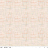 1/2 Yard or Fat Quarter, Off-White Latte Gunny Sack, Designer Quilting Cotton, Autumn Collection by Lori Holt for Riley Blake Designs