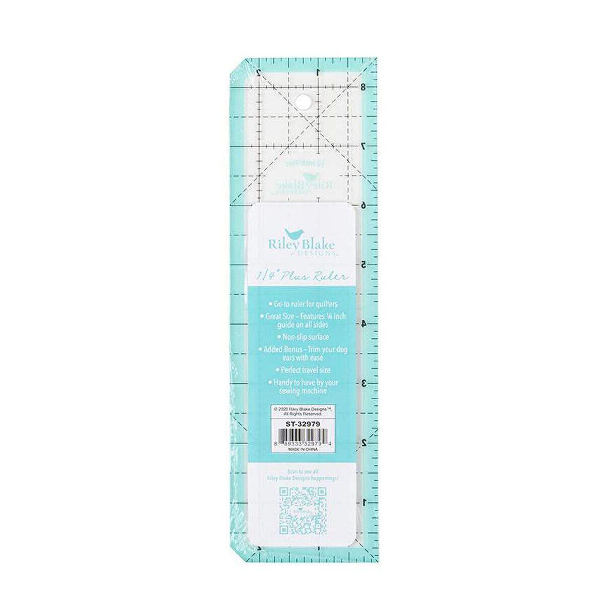 Quilty Tools™ 1/4 Inch Plus Acrylic Ruler from Riley Blake Designs